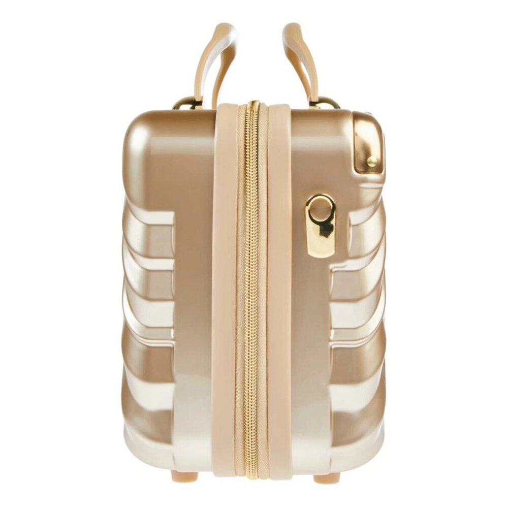Marcy McKenna Gold Pattern Travel Case and Mini Case - Picture 3 of 14